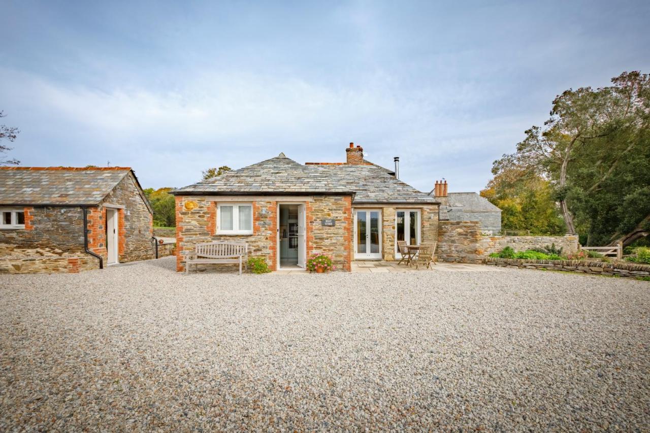 ウェイドブリッジ Trewornan Manor Bed & Breakfast エクステリア 写真