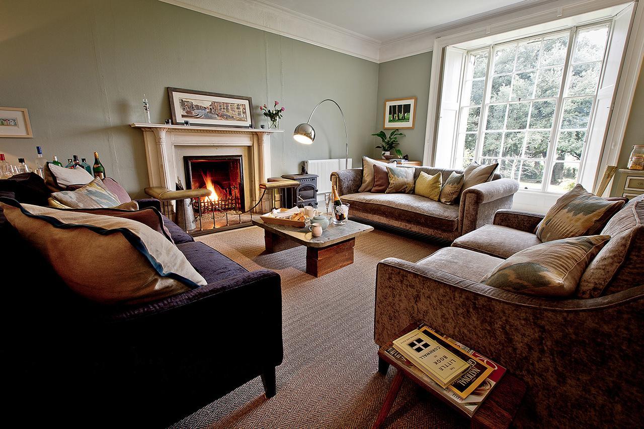 ウェイドブリッジ Trewornan Manor Bed & Breakfast エクステリア 写真